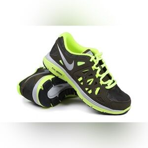 Nike Dual Fusion Run 2 Men’s Running Shoes - Black and Volt
